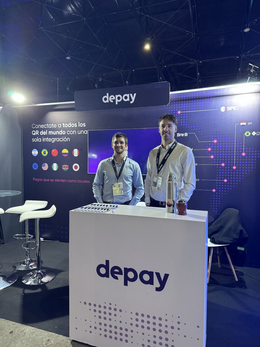 Depay_tech's tweet photo. Estuvimos presentes en #PaytechConf 2026 en Bogotá🇨🇴

Desde Depay seguimos trabajando para conectar sistemas de pago en LATAM y habilitar experiencias de pago cada vez más locales.

Gracias a @LatamFintechHub por el espacio! 🚀 https://t.co/hbKfOozNmj