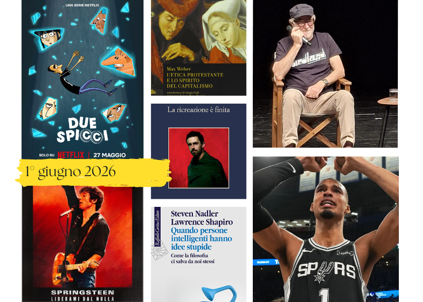 scrip's tweet photo. Delle parole di De Gregori non condivido tutto ma condivido ancora meno gli attacchi che ha ricevuto, ma parliamo anche di RovigoRacconta, Due spicci, i San Antonio Spurs, Max Weber e Steven Nadler https://t.co/yx6ZcV3YK1 https://t.co/imGOORnWnd