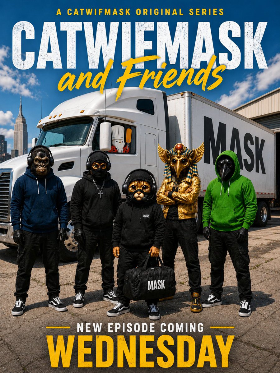 Maskandfriends's tweet photo. Who's ready for another $MASK and Friends episode?

This next one features @Inosuke_SOL https://t.co/TL66TRChC1