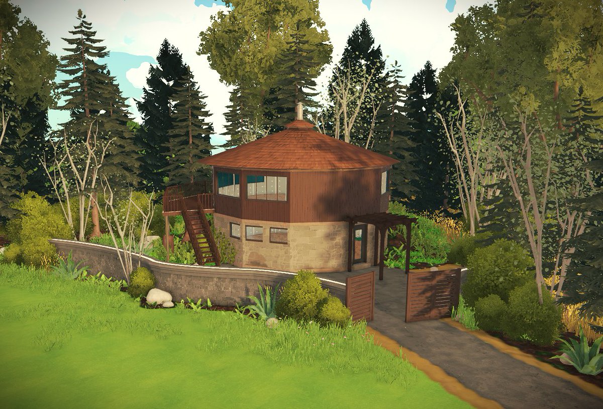 mino_willow's tweet photo. Cabin WIP #paralives https://t.co/vh9PuiPCMd