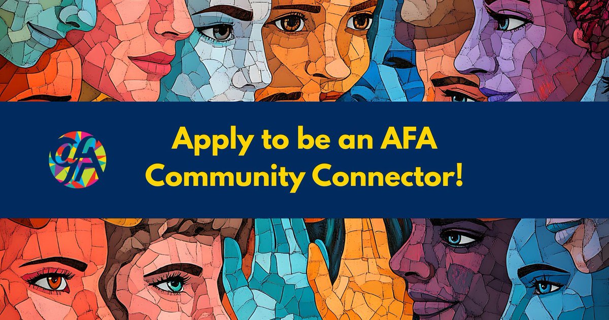 AFA1991's tweet photo. We are seeking passionate well-connected Albertans to act as a bridge between the AFA and their regional, cultural or d/Deaf and disability community. 

Apply by June 22 to the AFA’s Community Connector program. 

https://t.co/ZlVMxEZiMC https://t.co/SgVR43tqJU