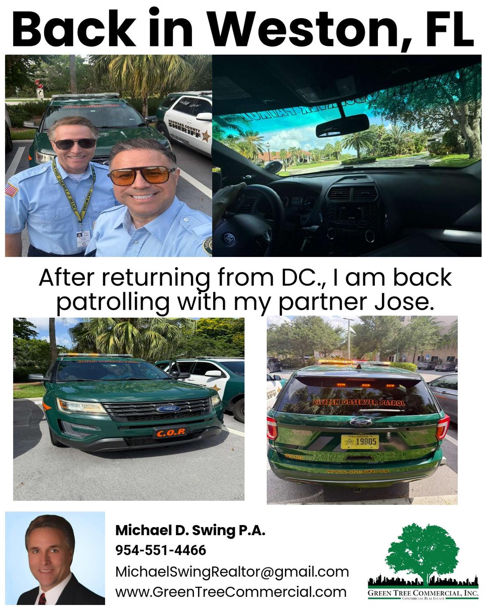swing_property's tweet photo. After a productive trip to Washington, D.C., I headed straight back to work in Weston, Florida, with my partner, Jose. 📍 We spent two back-to-back days scouting some of the most exclusive luxury real estate communities in South Florida. 🏡 https://t.co/vOM96CTbll