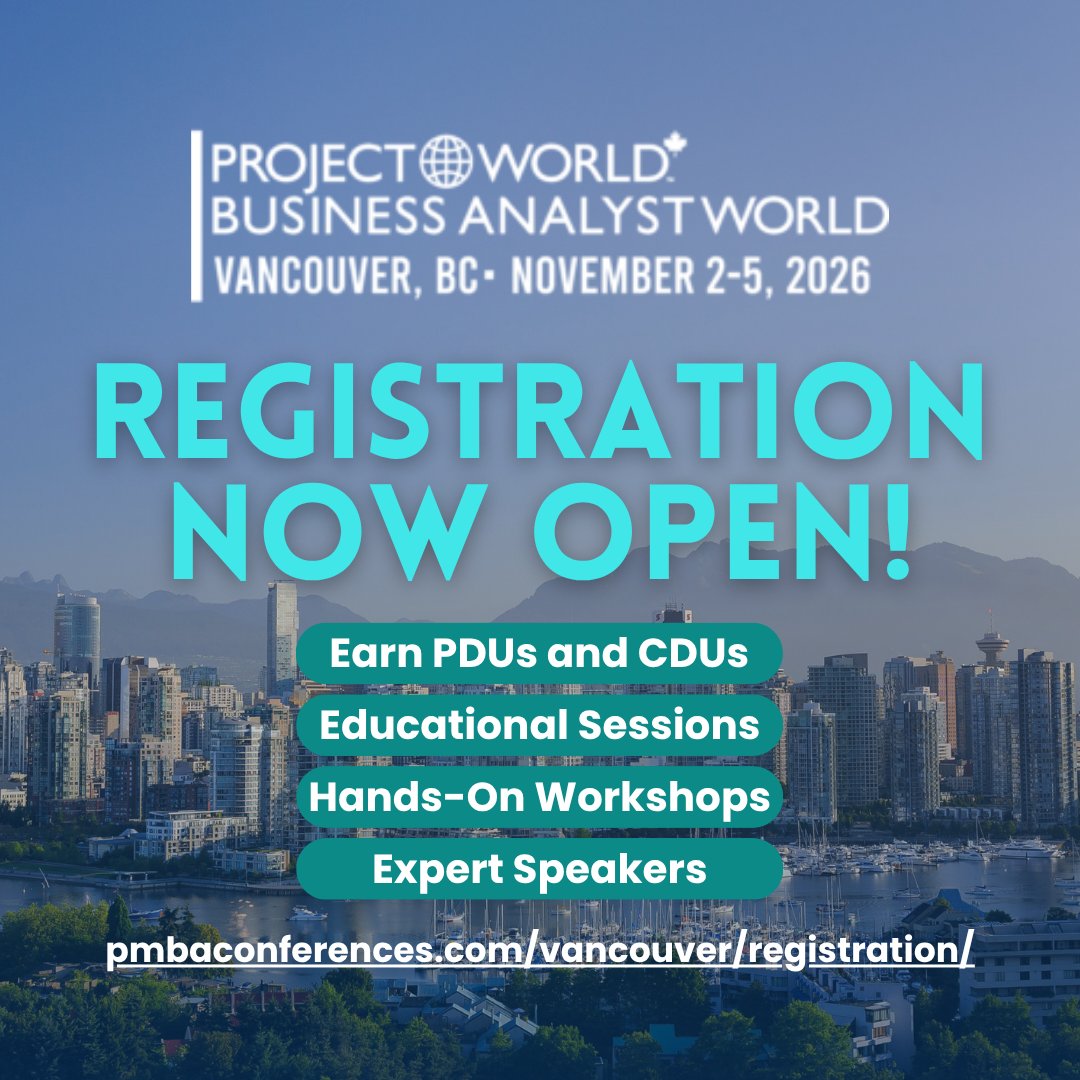 projectworld's tweet photo. Registration is now OPEN for PW*BAWorld Vancouver 2026!

✅ Expert-led sessions
✅ Real-world strategies and tools
✅ Valuable networking opportunities
✅ Professional development that makes an impact

https://t.co/1uCfFDh7dE https://t.co/5tV6LTMDbq