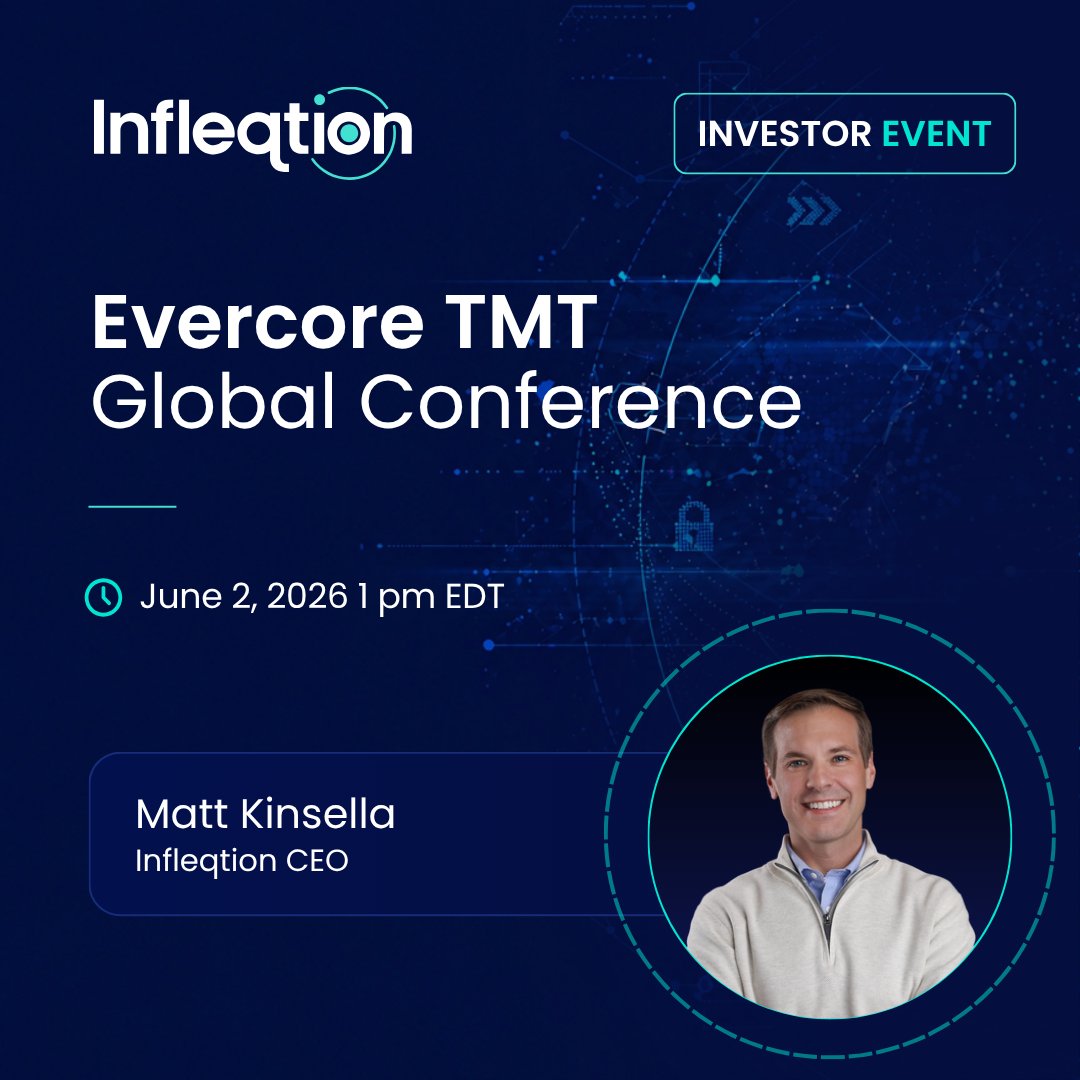 Infleqtion ($INFQ) CEO Matt Kinsella will participate in a fireside chat at Evercore’s TMT Conference on June 2 at 1:00 p.m. ET, engaging with investors and sharing Infleqtion’s vision for scaling quantum computing, sensing, and software technologies.

The webcast will be
