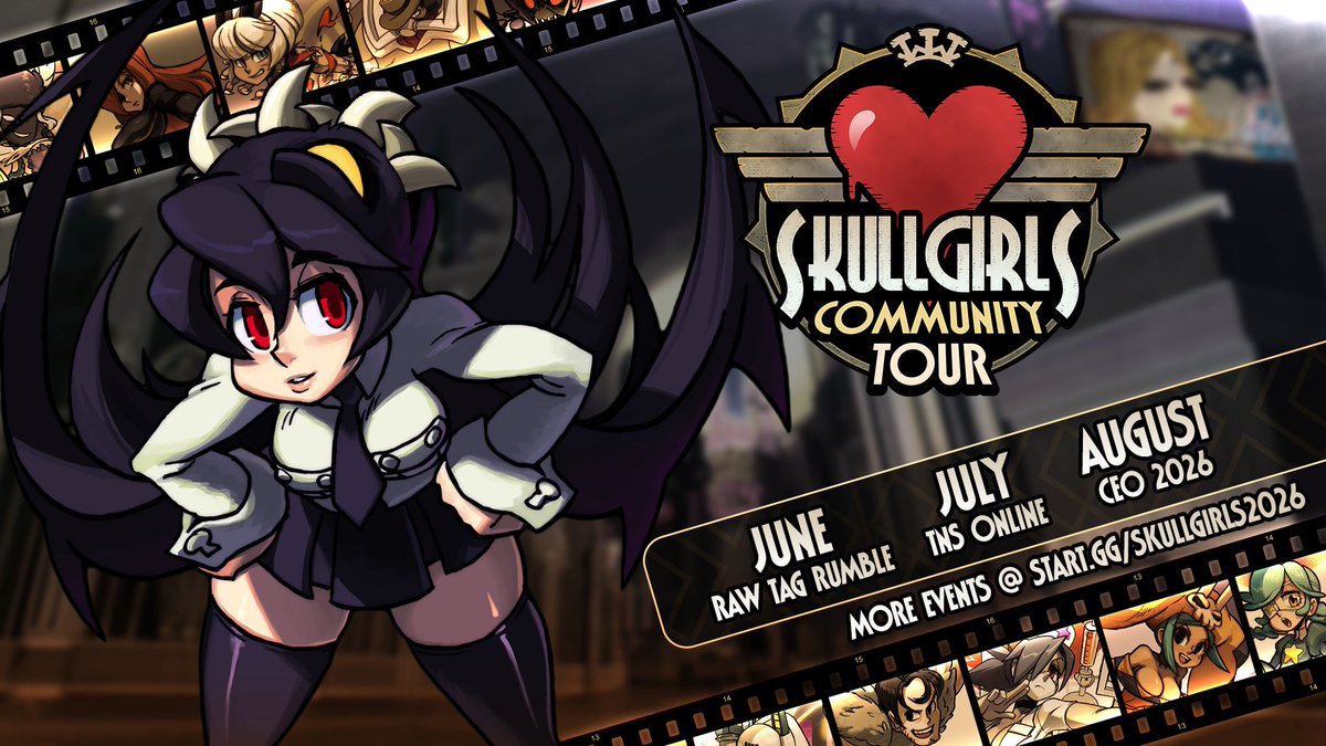 Azzoestar's tweet photo. SKULLGIRLS PLAYERS !

YES YOU

Raw Tag Rumble's Skullgirls Community Tour event is coming up Saturday, June 27th at 6PM EST!

$500 Pot Bonus, don't let a chance at the big money pass you by!

Sign-Ups: https://t.co/hPqQbnXoFS

Matcherino: https://t.co/bBWhdzsCQ0 https://t.co/cWA6qkE2Gi