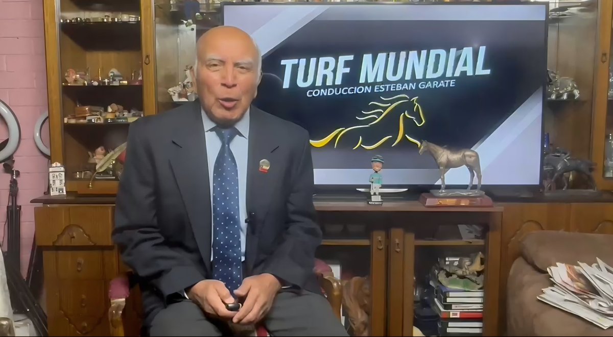 HRMaxTV's tweet photo. Hoy a las 10:00 p.m. (Hora Este EEUU) en @HRMAXTV, no se pierdan TURF MUNDIAL con Esteban Gárate, con la actualidad del hipismo chileno e internacional.  @ALCHI2008 #KlicGo https://t.co/9ZKSrK1OAJ
