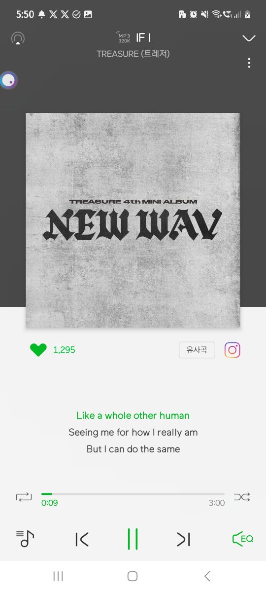 KShinzo87's tweet photo. Day 2 Stream 🔆💪

🎬https://t.co/ZkuL3yVCzB
🎧https://t.co/7Ta3C44Q4Y

NEW WAV IF I RELEASE
#TREASURE_NEW_WAV
#NEWWAV_ALBUM_RELEASE
#TREASURE @treasuremembers https://t.co/H0WcmfacwP