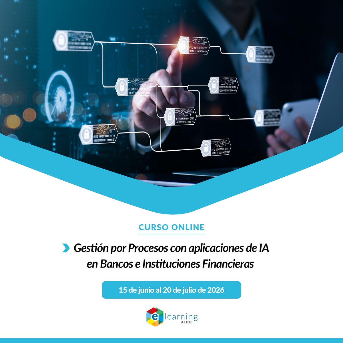 _ALIDE_'s tweet photo. #CapacitaciónALIDE 💻 | Inscripciones abiertas para el curso Gestión por Procesos con aplicaciones de IA en Bancos e Instituciones Financieras 🤖📊

📅 Del 15 de junio al 20 de julio
📝 Inscripciones hasta el 08/06
🔗 https://t.co/DaapGmISvF https://t.co/Ap5WRsywaQ