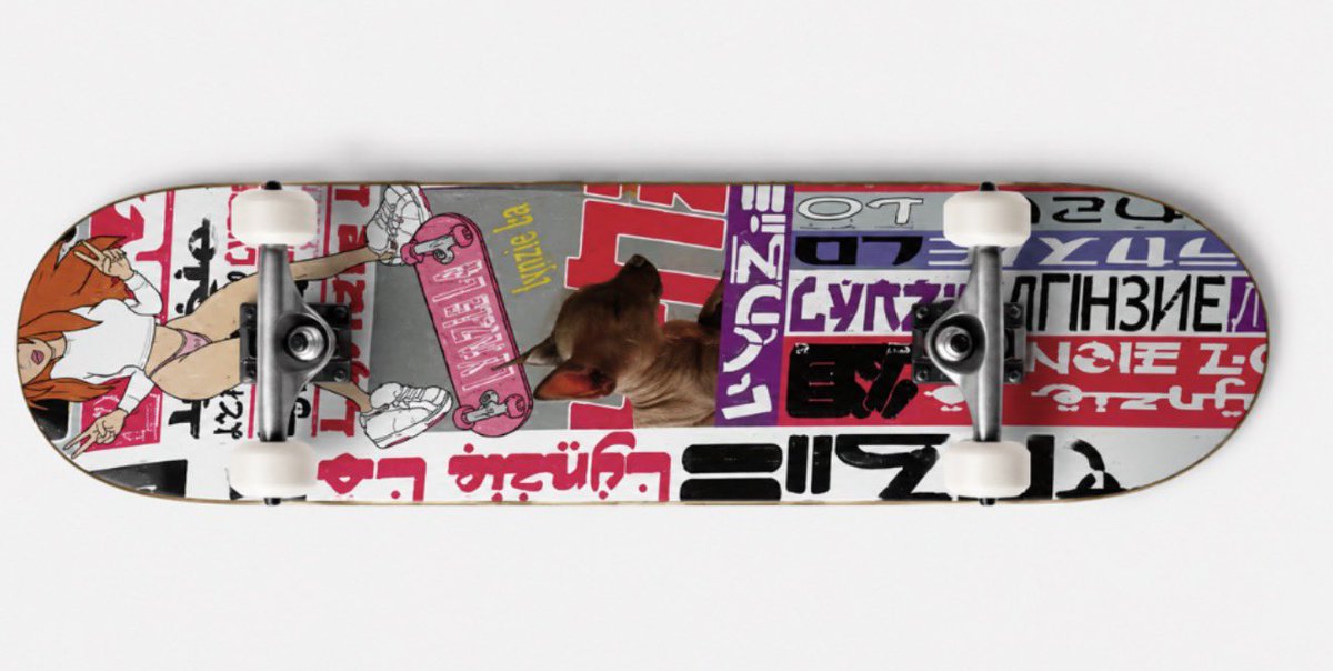 codeinekrazy0's tweet photo. First look at Lil Uzi Vert x VANS skateboard concept  👀 https://t.co/WaiZLAJ1TP
