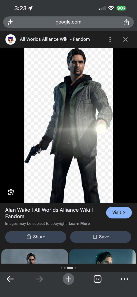 NickMatocho's tweet photo. @Sunburntbread Or Alan Wake, take your pick. Better than that Return to Silent Hill 2 garbo https://t.co/emVS18j1xA