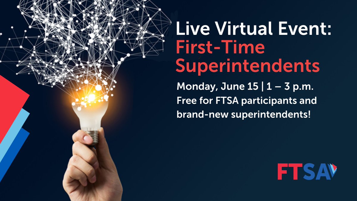 tasanet's tweet photo. Calling brand-new #txed superintendents + #FTSA participants: Don’t miss this free online session 6/15 to gear up for a successful 2026–27 school year + connect w/ mentors + coaches. Sign up by 6/12! https://t.co/fUZS5VIQWz #InspiringLeaders https://t.co/MtrpPfaGrG