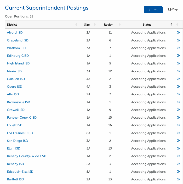 tasanet's tweet photo. Looking to advance your career in #txed? TASA Super Search™ connects current and future superintendents with the right opportunities: https://t.co/JkVuhneRvE #InspiringLeaders https://t.co/vtVaBfJfbz