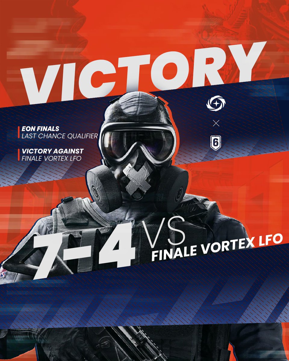 Enisorail's tweet photo. 🛡️ | Rainbow Six Siège

C'EST FAIIIIT ON EST QUALIFIÉ AU @EON_Series_R6 Finals !! 😍
Ggs #FiNaleVortexLFO

#ConquerTheNight 💫 https://t.co/r19e7Fi4UA