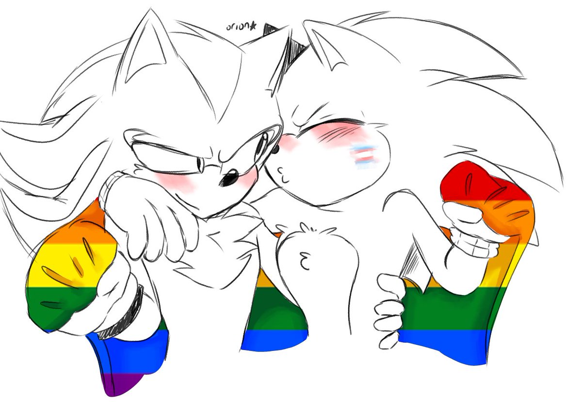 purblesthing's tweet photo. Happy gay month #sonadow #sonicthehedgehog https://t.co/5syxnjAZap