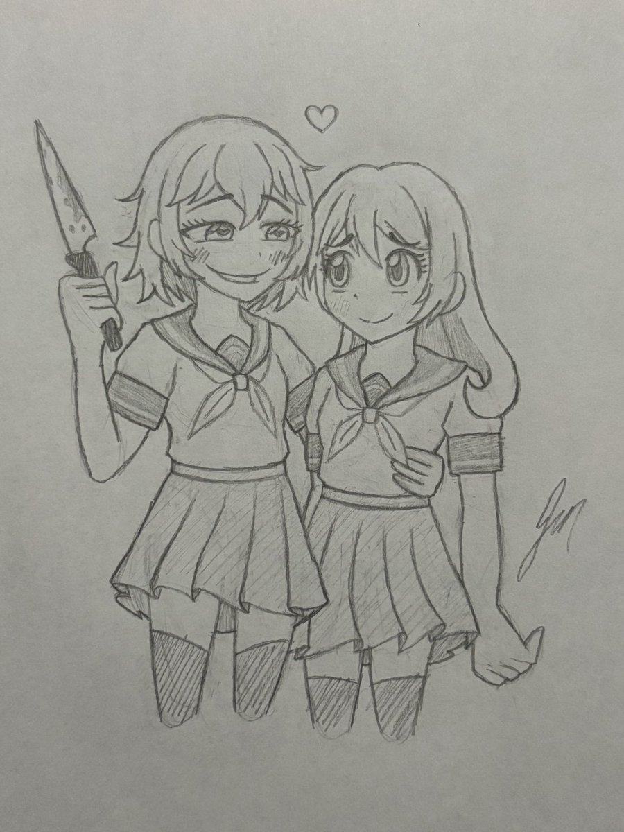JustJunNoE's tweet photo. Lesbian yandere and a dandere #yandere #lesbian https://t.co/vOTdCOMOdR