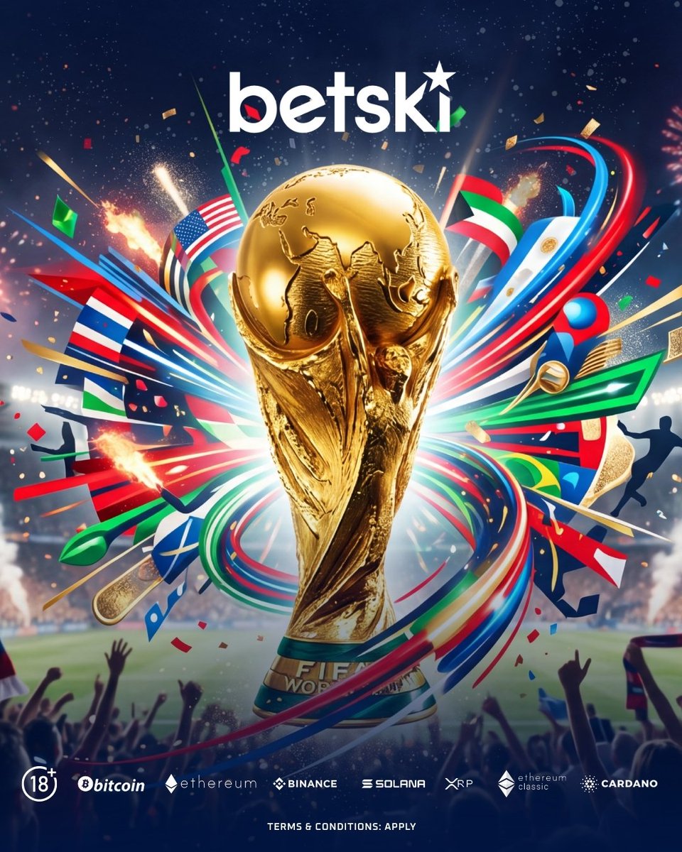 Betski's tweet photo. ⚽ The World Cup month has arrived
🔥 The biggest stage is getting closer
🚀 Betski is where it all starts https://t.co/mmk33KzYf2