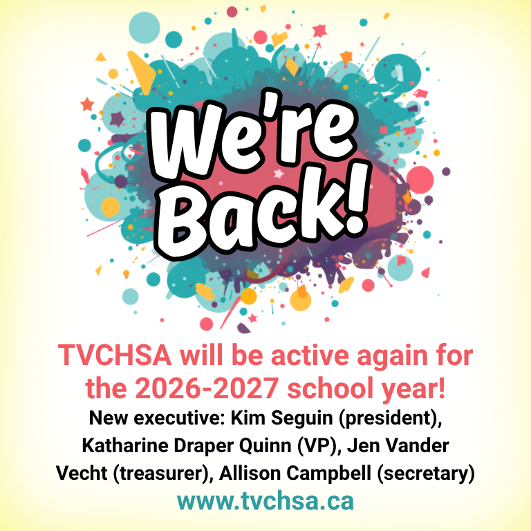 TVCHSA's tweet photo. Exciting news, TVCHSA is active again! Stay tuned for more updates on info for the 2026-27 school year!
#TVCHSA #2026-27SchoolYear https://t.co/3UhFgxX7GZ