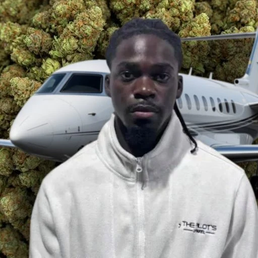 thaeduse's tweet photo. WTF IS FUCKING INSANE 

This guy won a jett from a Mr Beast vid and used the jett to smuggle 200kg of marijuana

His name is 'Jabari' they are calling it the 'Narcojet'

News Report: https://t.co/6UsoeBzN6D

Viral Tiktok: https://t.co/TIK0DsqmVi

Beast Vid:https://t.co/g0GvVVCsX0 https://t.co/dxefKoMhyK