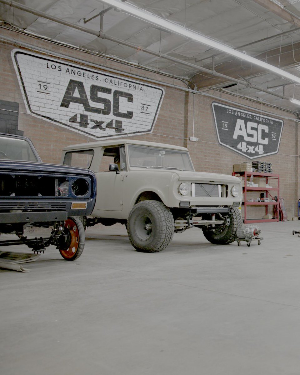 ASC4x4's tweet photo. In case you haven’t noticed, garage recently got a massive upgrade! 🤯 If you love classic off-road vehicles and the art of vintage restoration, you are going to want to see this expansion.

Ready to talk build ideas or classic 4x4 restoration needs?

📲 (310) 396-6341 https://t.co/CopOjzBTK9