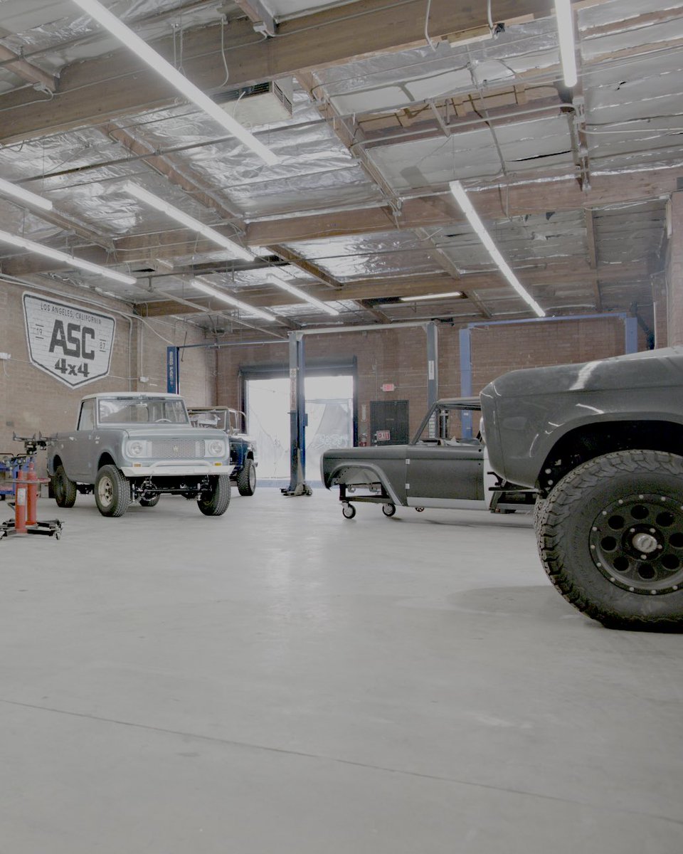 ASC4x4's tweet photo. In case you haven’t noticed, garage recently got a massive upgrade! 🤯 If you love classic off-road vehicles and the art of vintage restoration, you are going to want to see this expansion.

Ready to talk build ideas or classic 4x4 restoration needs?

📲 (310) 396-6341 https://t.co/CopOjzBTK9