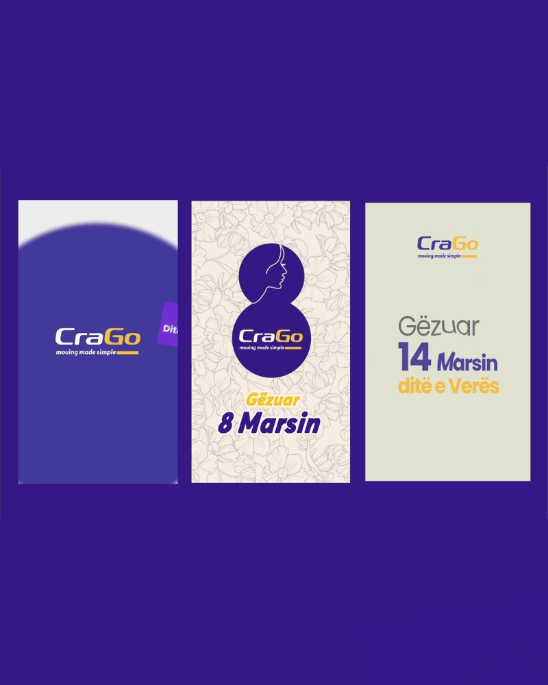 _brolin26's tweet photo. Një seri postimesh të dizenjuara për rrjetet sociale për Crago, me fokus te një stil modern, dinamik dhe vizualisht engaging. Koncepti kombinon elementë 3D, tipografi të guximshme dhe ngjyrat e brandit https://t.co/vAmxwugY9R