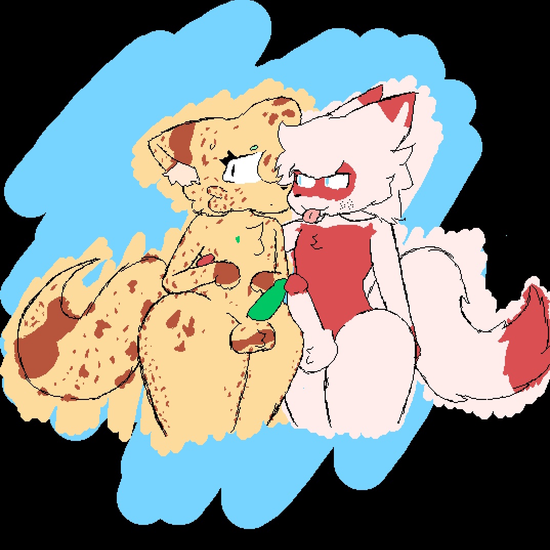 TrueFoxus's tweet photo. New commission for @estatevin 

Wtf... Why are they doing that are they gay or something???? https://t.co/8900O5TvXW