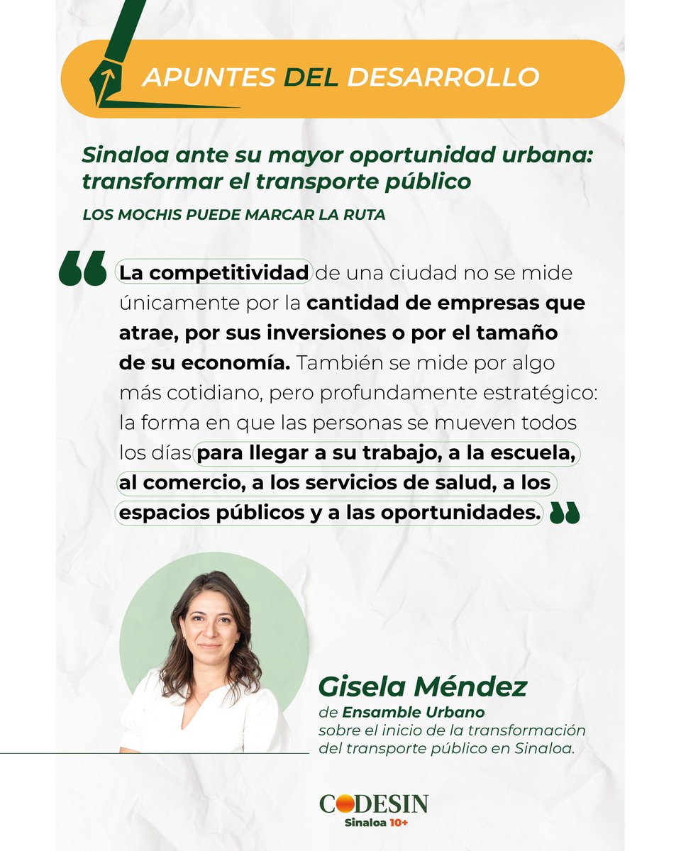 codesin's tweet photo. Mover mejor a las personas es mover mejor la economía. 📉🚌

La competitividad urbana se mide por cómo nos movemos día a día. Una movilidad eficiente reduce costos, ordena el crecimiento y activa la productividad. https://t.co/ajP9GMy2oL