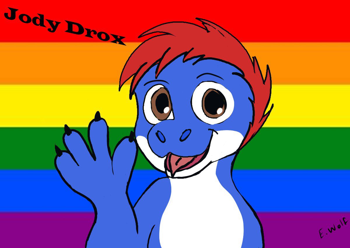 LizardJody's tweet photo. Happy Pride Month everyone !!!

Celebrate yourselfs always.
Be yourself in every month of the year, just remember be the loudest here !

🏳️‍🌈🏳️‍🌈🏳️‍🌈🏳️‍⚧️🏳️‍⚧️🏳️‍⚧️💙💙💙

Art by : @Eylof1994 / @FurryArtOnline_ https://t.co/ORUlTioQFI