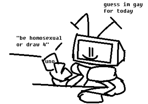 gettingfizzical's tweet photo. happy pride btw. idk what to post so have this really really old doodle https://t.co/hW9rGcG2IW