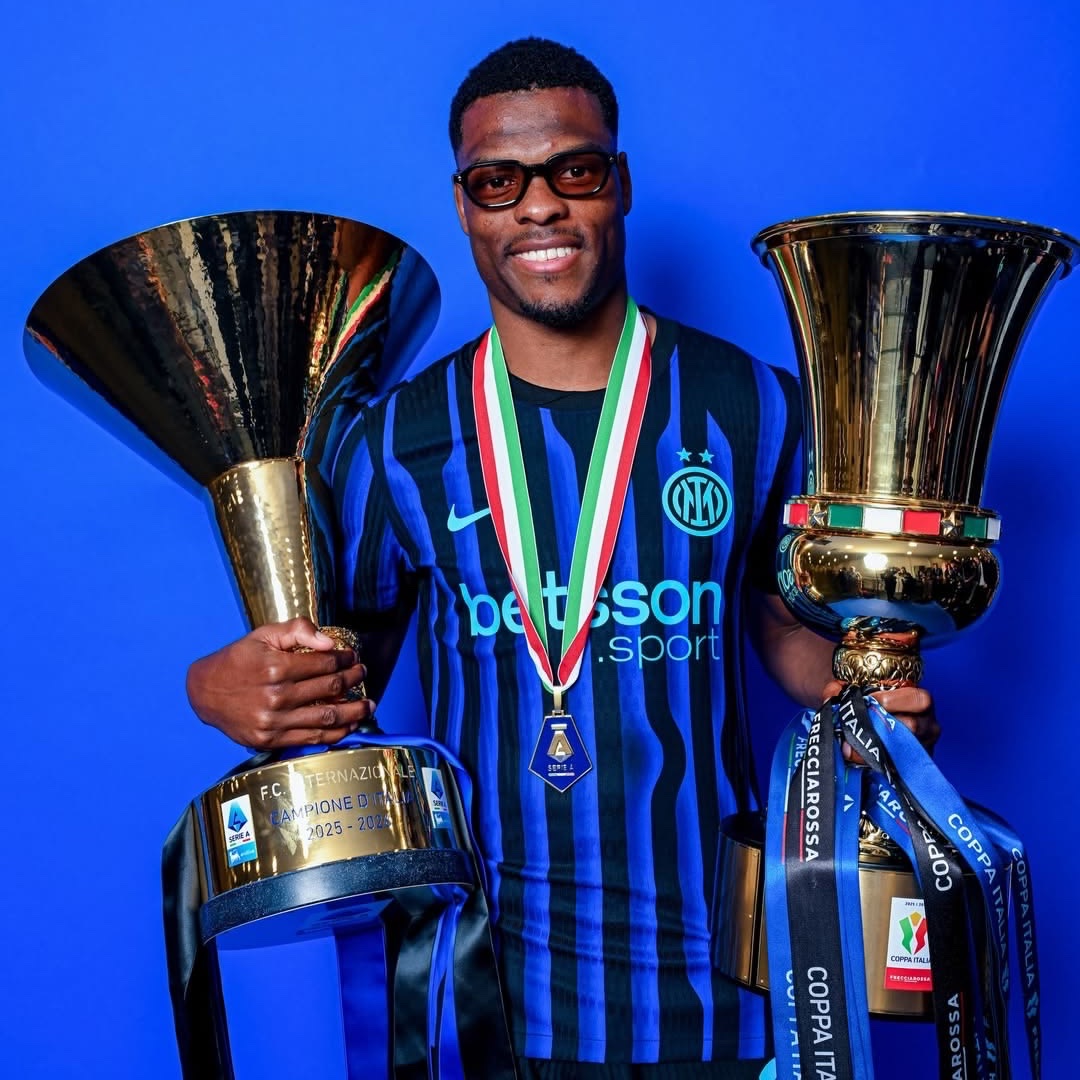 MadridXtra's tweet photo. 🚨🚨 BREAKING: Real Madrid have DIRECTLY approached Inter Milan for DENZEL DUMFRIES!

Inter are now speeding up the process to replace him. @DiMarzio https://t.co/2YCRuTaecn