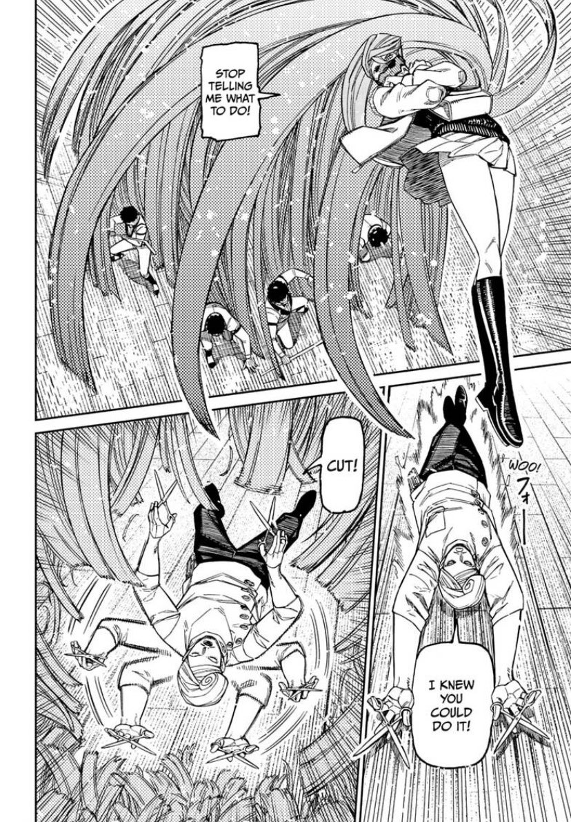 dabisobanoodles's tweet photo. GUYS I SMELL AN AMAZING FRIENDSHIP ON THE WAY!! NOW WATCH THIS MAN CALL OKARUN AIRA'S BOYFRIEND IN THE NEXT CHAPTER OR TWO #Dandadan235  #ダンダダン #AiraShiratori #Okarun #Yatagarasu #Airrun https://t.co/Xj5Vi2xyAM