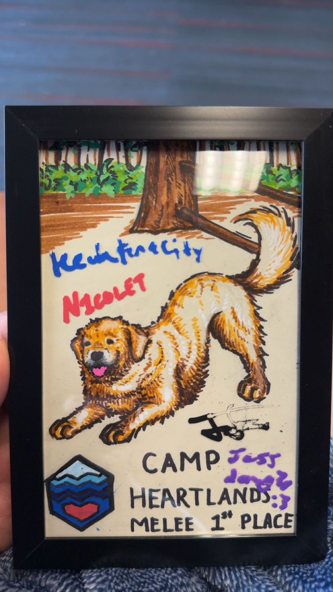 SaltSSB's tweet photo. Another one in the books :))

1st in Melee and Rivals
9th in Brawl (I got WAXED)

BoBC next!!! 

Also I got this very cute trophy :3

Trophy drawing: @theythemme https://t.co/BTf2lfK0T6