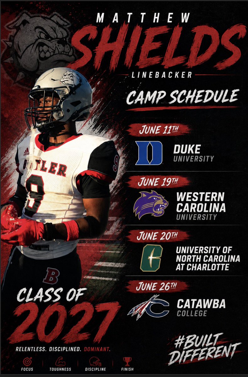 Matt_ShieldsLB's tweet photo. Here is where I’ll be camping in June. Can’t wait to compete!!! #RespectSzn 

@TheCoachLj @CoachJustin704 @butlerbulldogs @CoachPatke @CoachKerwinBell @CoachSmall28 @BrianHainesb @CoachAlbin @Coach_Overman https://t.co/TlEPozsGiv