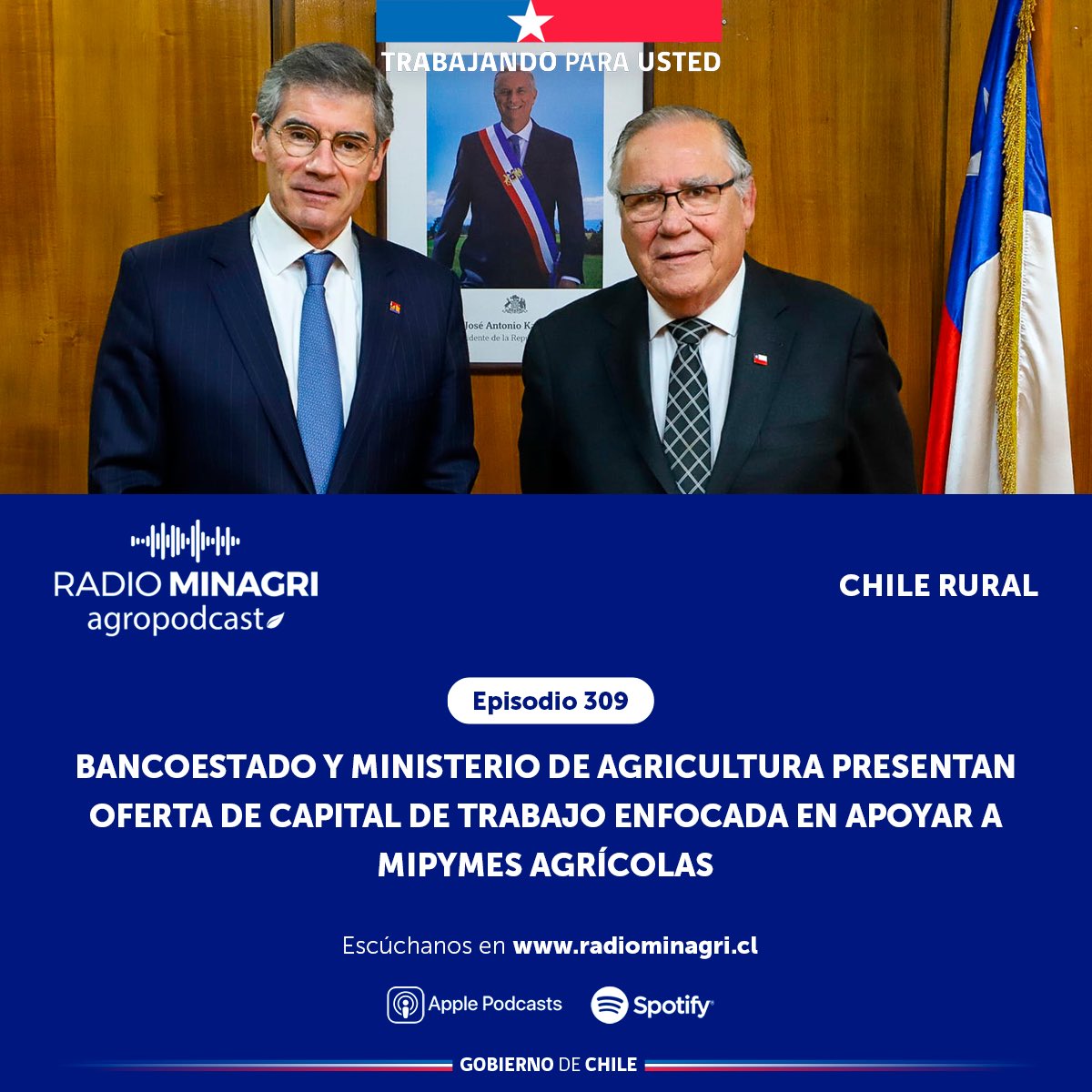 fucoa's tweet photo. En esta nueva edición de #ChileRural, conocemos detalles de la línea de financiamiento especial anunciada por el Minagri y BancoEstado, que busca entregar liquidez y apoyo financiero al sector agrícola. 

Escúchalo aquí ➡️ https://t.co/o2OhkBCmmv https://t.co/9ptLws6bKq