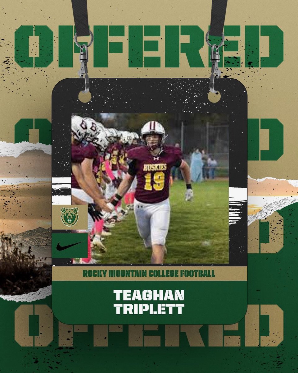 tttriplett19's tweet photo. Thank you coach @RandyBandelow for the official offer! @Rocky_Football https://t.co/L12cdps9lc