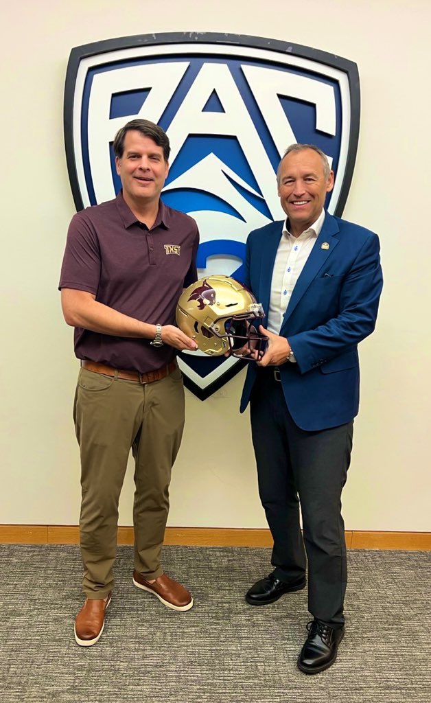 kdamp's tweet photo. @MattBrownEP @SilverWaveMedia People are sleeping on @TxStateBobcats boss Don Coryell (maybe because he isn’t on X?). With few $$, he led @txst to the SBC commissioner’s cup 4 of the past 5 years, took @TXSTATEFOOTBALL from 0 bowls to 3 straight bowl WINS &amp; led them from not being considered into the @pac12! https://t.co/uEvbcgHwmR