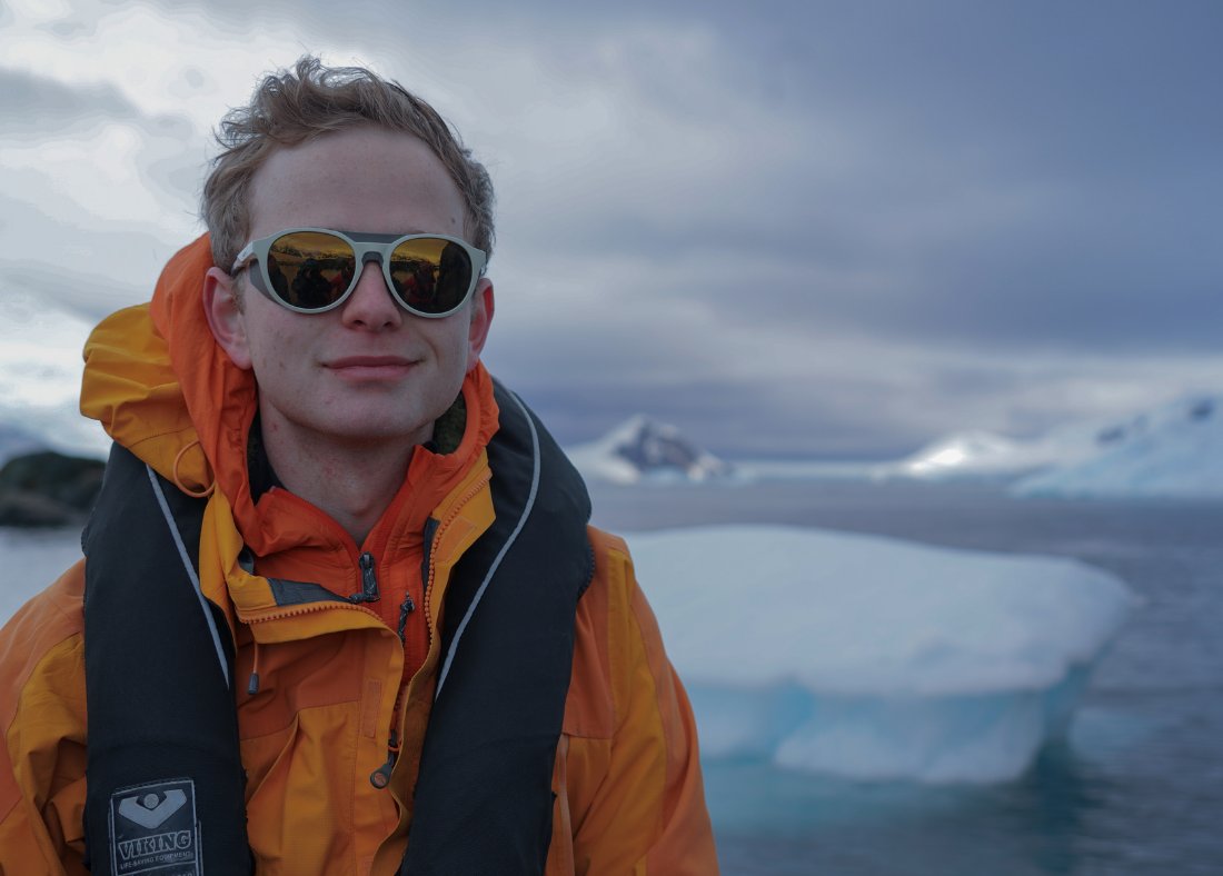 InspireExplore's tweet photo. An adventurer more used to mountaineering and tramping than taking to the sea, 26-year-old Inspiring Explorer, Matthew Lynch had no idea what the experience would be like sailing to the Antarctic Peninsula on a 1900s tall ship. But once the multi-disciplinary engineer who specialises in green technology, caught his first glimpse of the ‘Bark EUROPA,’ he couldn’t hold back his excitement. Discovering he was blessed with a ‘sailor’s stomach’, Matthew found the journey across the infamous Drake Passage one of the most exhilarating aspects of the entire expedition, he writes.

“The next five days consisted of putting on and taking off wet weather gear, adding a layer of merino each day and pulling on freezing wet ropes when we were told to pull. I had hoped to get a bit more involved in learning the intricacies of the rigging but that was challenging with only half our watch well enough to be on deck. Despite the disrupted sleep schedule, and freezing work conditions, sailing across the Drake Passage was fantastic. Every moment was an adventure, from getting in and out of my top bunk, to eating, and obviously being out on deck in eight metre swells. Through the passage to Antarctica, I learnt to work with the ship rather than fighting it and found a level of mental relaxation I haven't for a long time, watching the waves roll and the ‘EUROPA’ surf along them.”

To read more about Matthew’s experiences and reflections, visit his full blog post here: https://t.co/hhicuAWTRR

Thank you to our generous Inspiring Explorers™ Fund donors, expedition partner @spiritofnz, sponsor Burnsco, and supporter @BarkEuropa.

📸Matthew Lynch preparing to return to the 'Bark EUROPA.' © AHT/Lisa Blair
Matthew Lynch (left) learning how to furl a stay sail, Bark EUROPA. © Jordi Plana