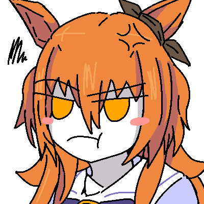 aleleflen's tweet photo. Algo de Mayano Top Gun en MS Paint

#Umamusume #ウマ娘 https://t.co/yCpLSP9TJP