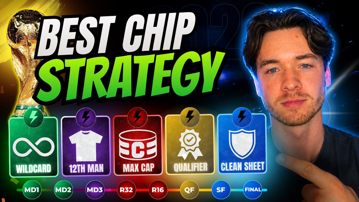 FFBobby_'s tweet photo. 📽️New #WCFantasy Video!

🌟BEST WORLD CUP FANTASY CHIP STRATEGY!

👉https://t.co/1OW19IPxkb https://t.co/yoLz2CTogd
