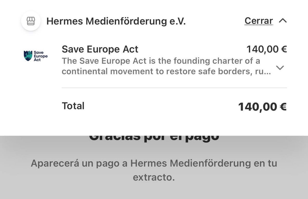 Save Europe News tweet media