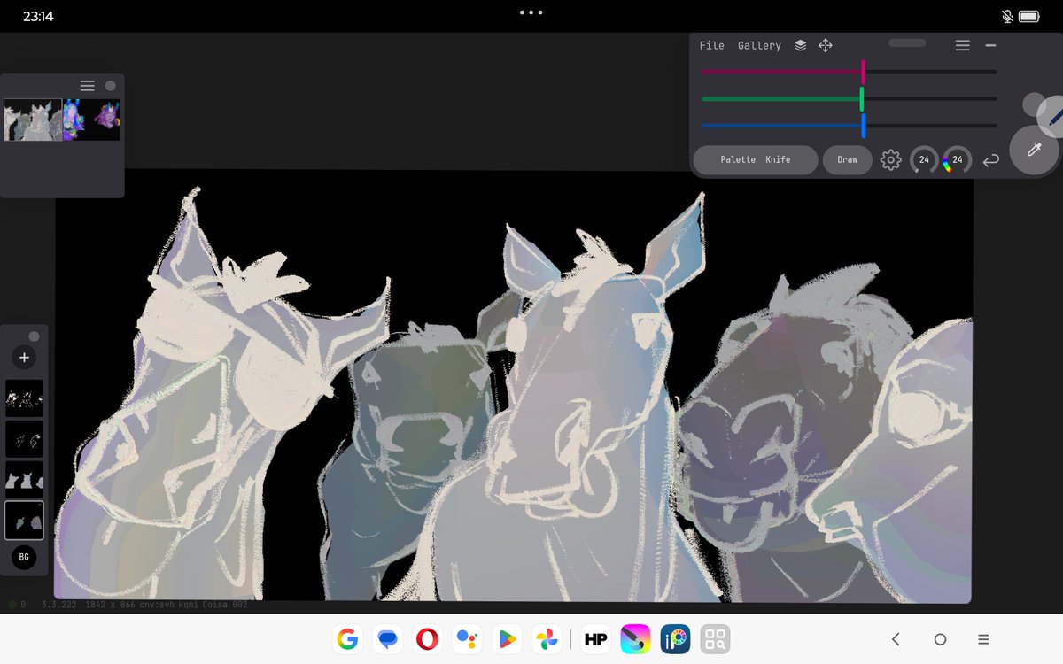 coisa002's tweet photo. To me a divertir para caralho com o HP XD
..little horses...☝️🤓 https://t.co/HukpIZbE5V