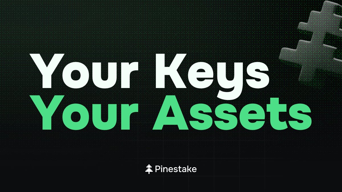 PineStake's tweet photo. Staking does not mean giving away ownership.

Validators receive permission to participate in consensus using your delegated stake, but your assets always remain under your control and private keys.

No transfers.
No shared custody.
No surrendering control.
That is how native staking was designed.