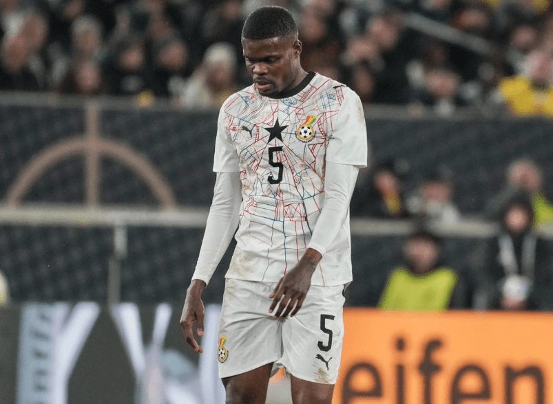 Kickgh's tweet photo. Ghana coach Carlos Queiroz explains reason to include Thomas Partey in Ghana squad for 2026 World Cup despite rape allegations  

READ: https://t.co/vKOHv6GeRI https://t.co/5aAJtyyCL9