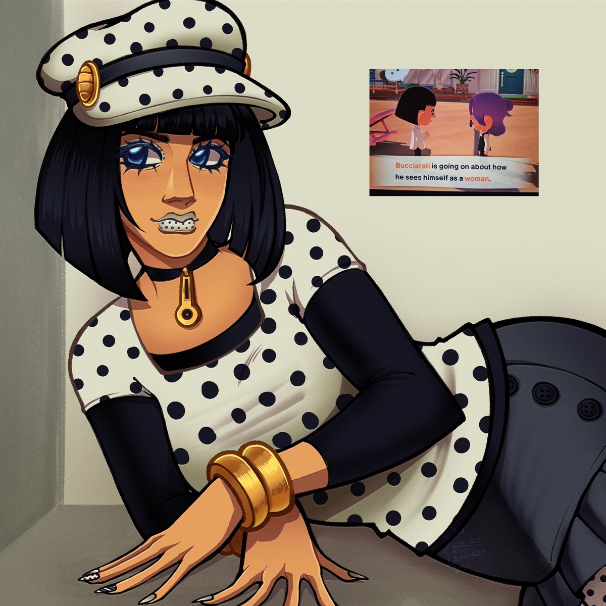 LANDMINEBLAST's tweet photo. hi #jjba https://t.co/rT2A8cVS3u