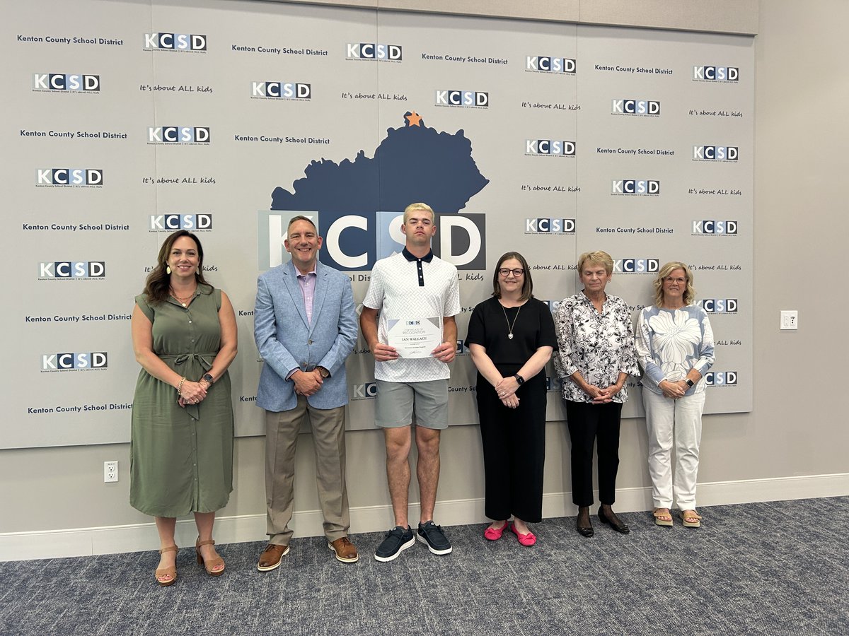 TheKCSD's tweet photo. Congratulations to Scott High School 2026 Governor’s Scholars Program students: Ian Wallace. Not pictured Grace Klim. https://t.co/ZmZou64pJs