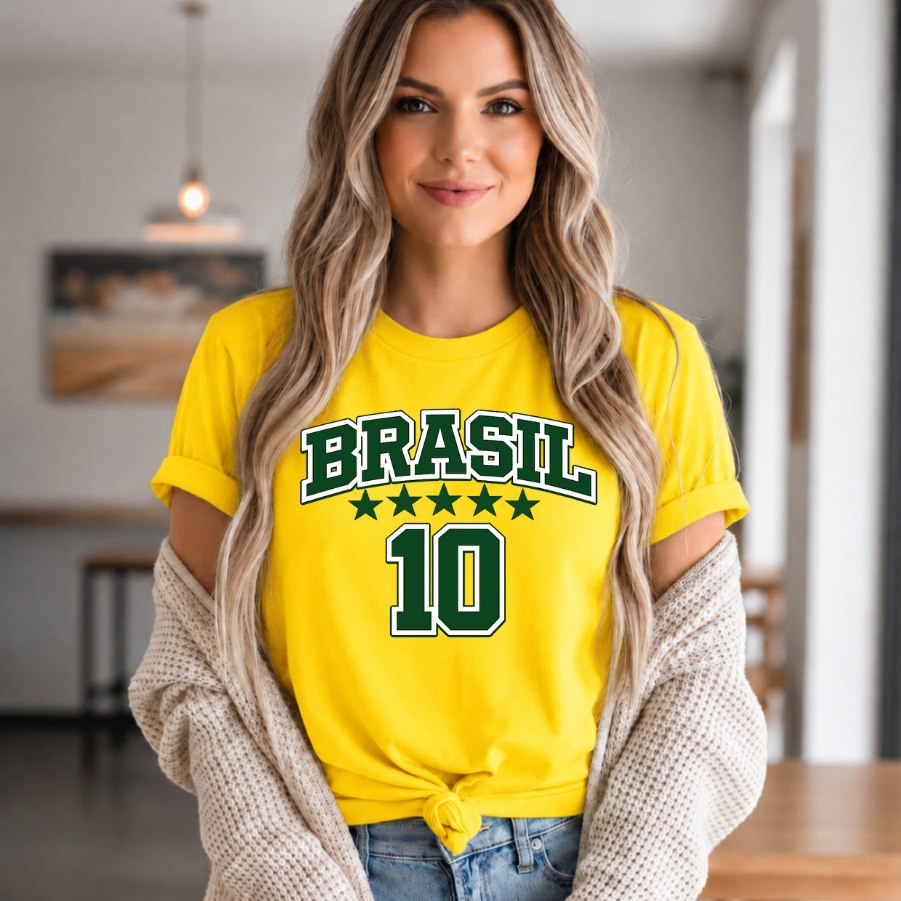 Andreiahome's tweet photo. 🛍️ Camiseta Brasil 10 Feminina Unissex Copa 2026 Estilo Tumblr Algodão Premium

~De R$ 64,00~
💥 *Por R$ 29,99*

🛒 Compre aqui 👉 https://t.co/ubsSKB5EQS https://t.co/gffbKDJmuW