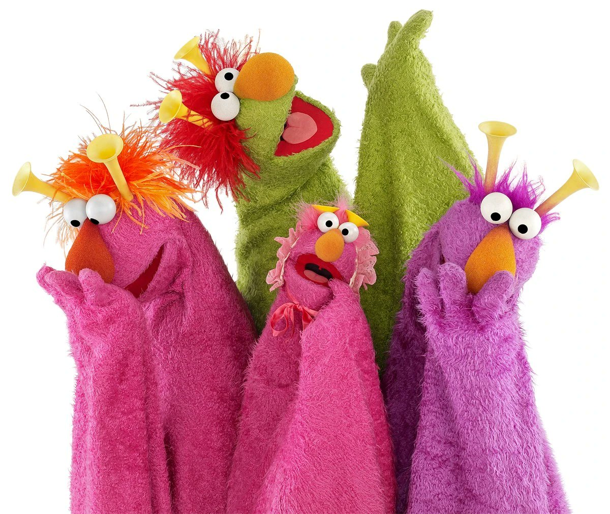 RWalterson's tweet photo. #365Muppets
152. Honkers (Sesame Street) - performed by various puppeteers 

Honkers are a race of creatures who can't actually talk, but rather communicate only by honking their noses. They come in all sorts of different colors and can be seen all over Sesame Street. https://t.co/k86jFXr5os