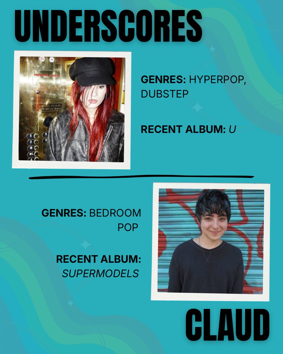 WUSCFM's tweet photo. 🏳️‍🌈🏳️‍⚧️ Happy Pride Month from WUSC!

This month, our DJs wanted to highlight some of the incredible LGBTQIA+ artists who have impacted them through music:

Arlo Parks, Addison Grace, chloe moriondo, Emily Green of Geese, underscores, Claud, That Kid, Anjimile, and so many others!🌈 https://t.co/Ilh8uFwuW9