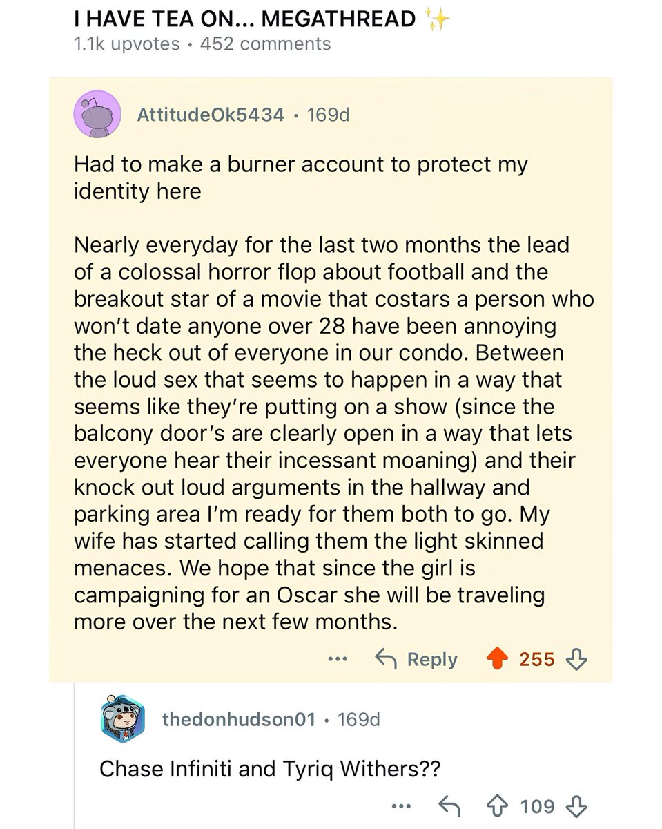 lalylloralis's tweet photo. Before Tyriq and Chase confirmed their relationship they had this lowkey situationship between october, november and december in 2025 that no one suspected until that famous blind item was posted on reddit 

Their first sighting was in October at the Academy Museum Gala and+ https://t.co/JoCaatmumP