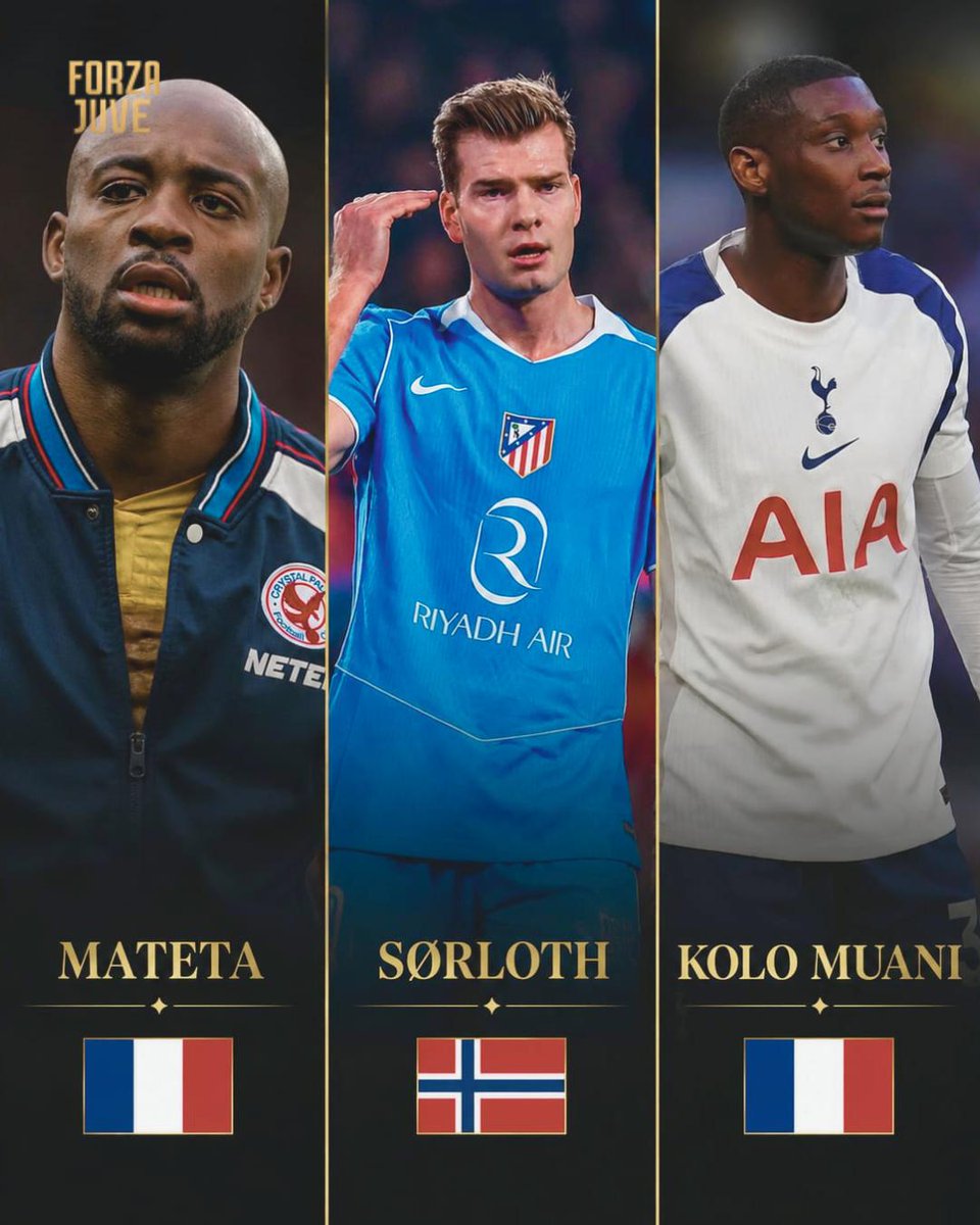 TheFJEN's tweet photo. 🚨🧐 Juventini, Choose ONE to replace Vlahović this summer.

GO. 👇 https://t.co/jAHMj9EOW4